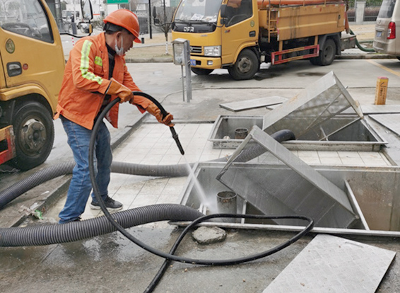 硚口隔油池清理